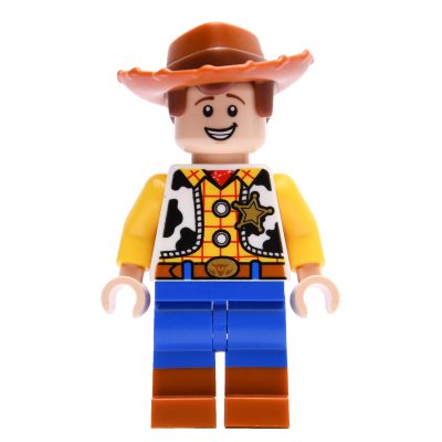 Woody, lach met tanden
