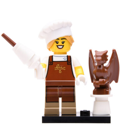 Chocolatier met een Chocolade Draak