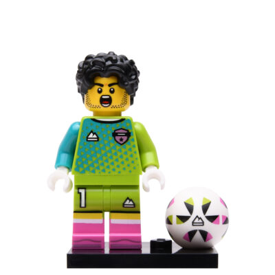 Voetbalkeeper met Bal