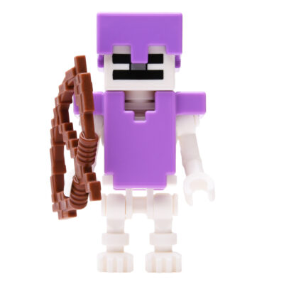 Skeleton met armor, helm en boog