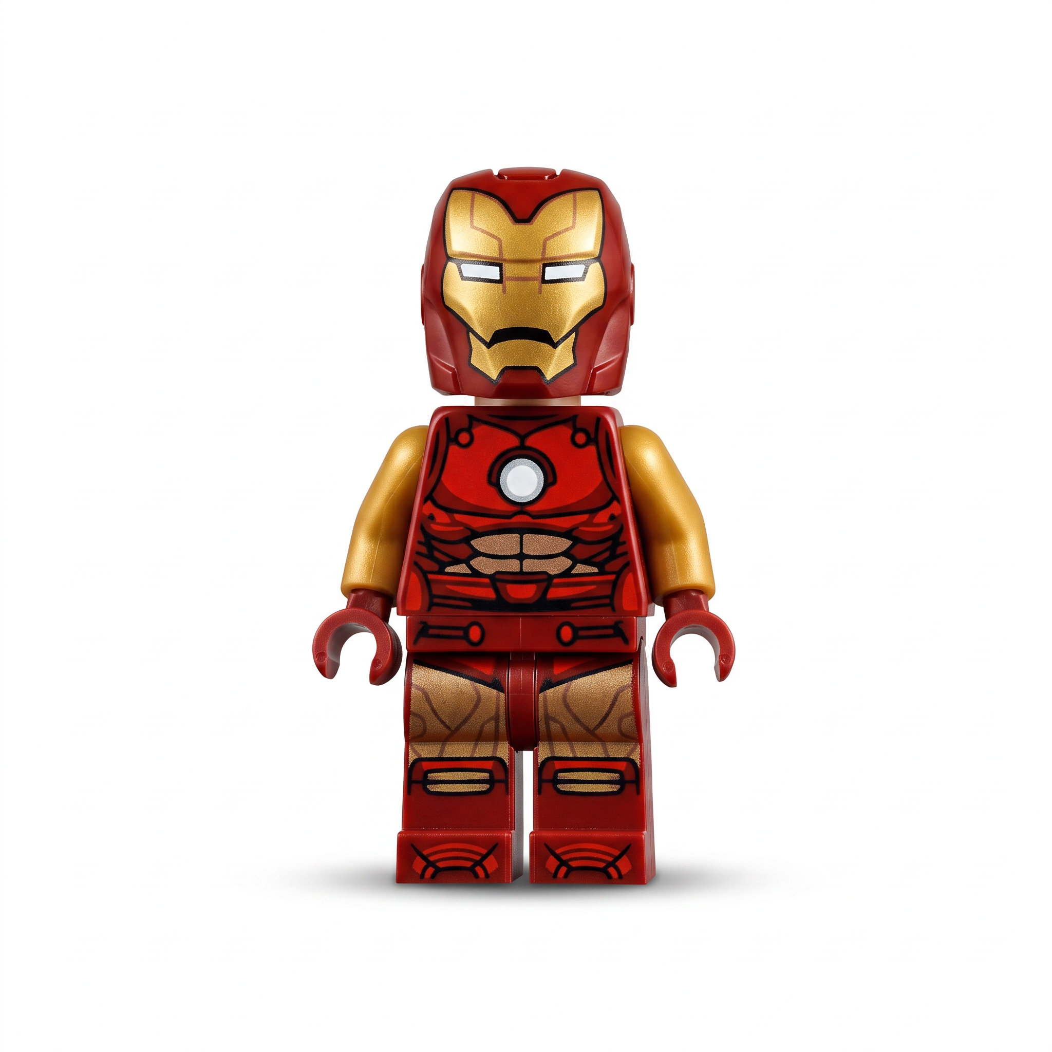 Iron Man met ronde boogreactor